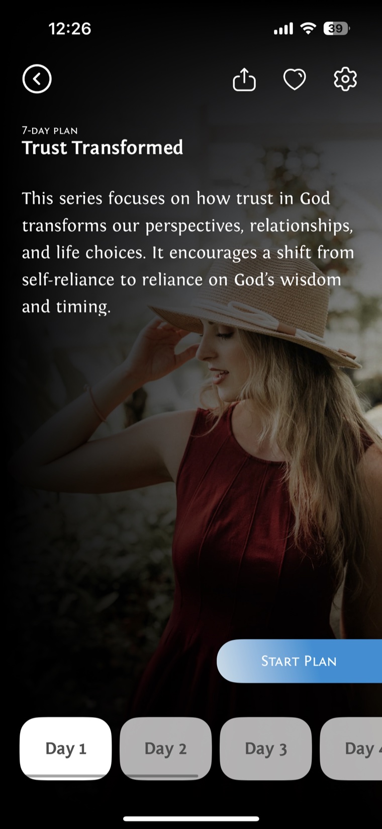 Study plan detail — Trust Transformed