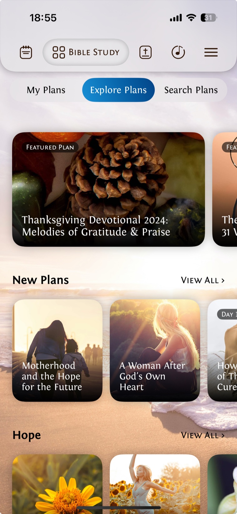 Explore featured and new study plans