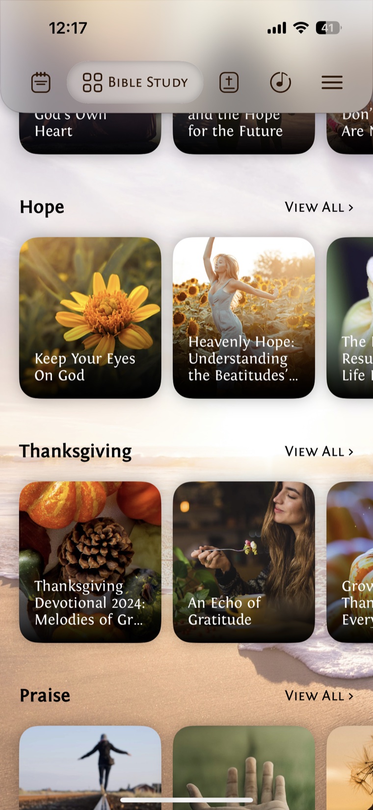 Browse Bible studies by topic